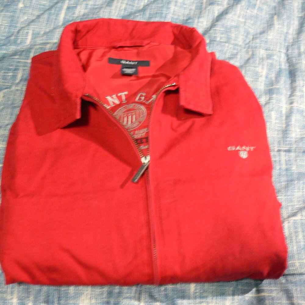 GANT HEAVY DUTY FALL/WINTER JACKET RED XL